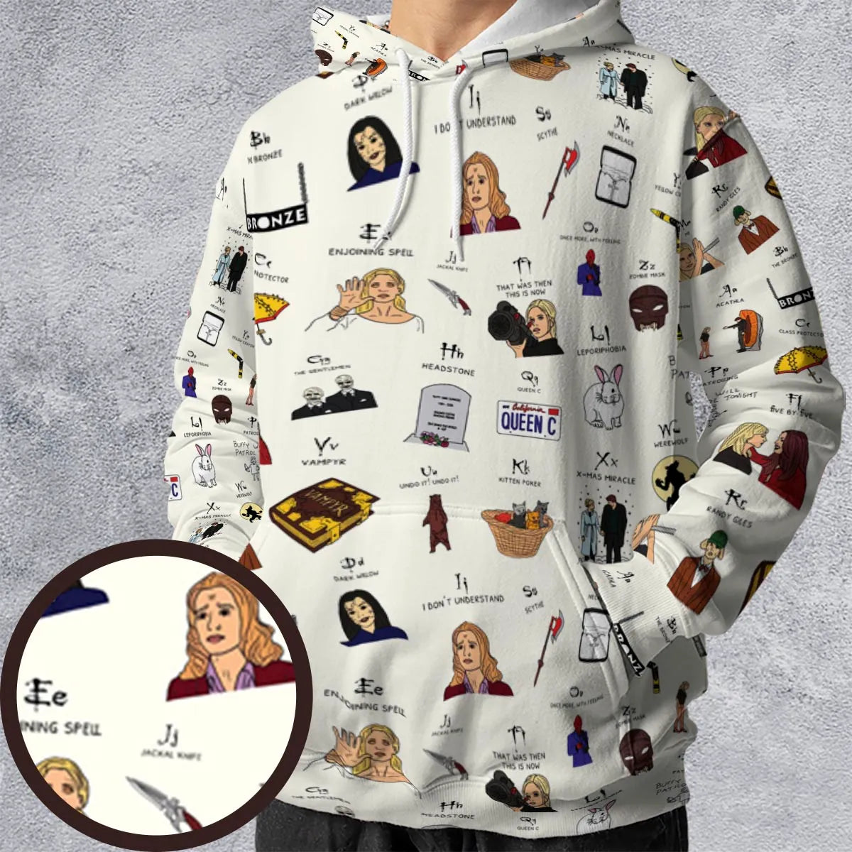 Full Print Hoodie - DS487F6R