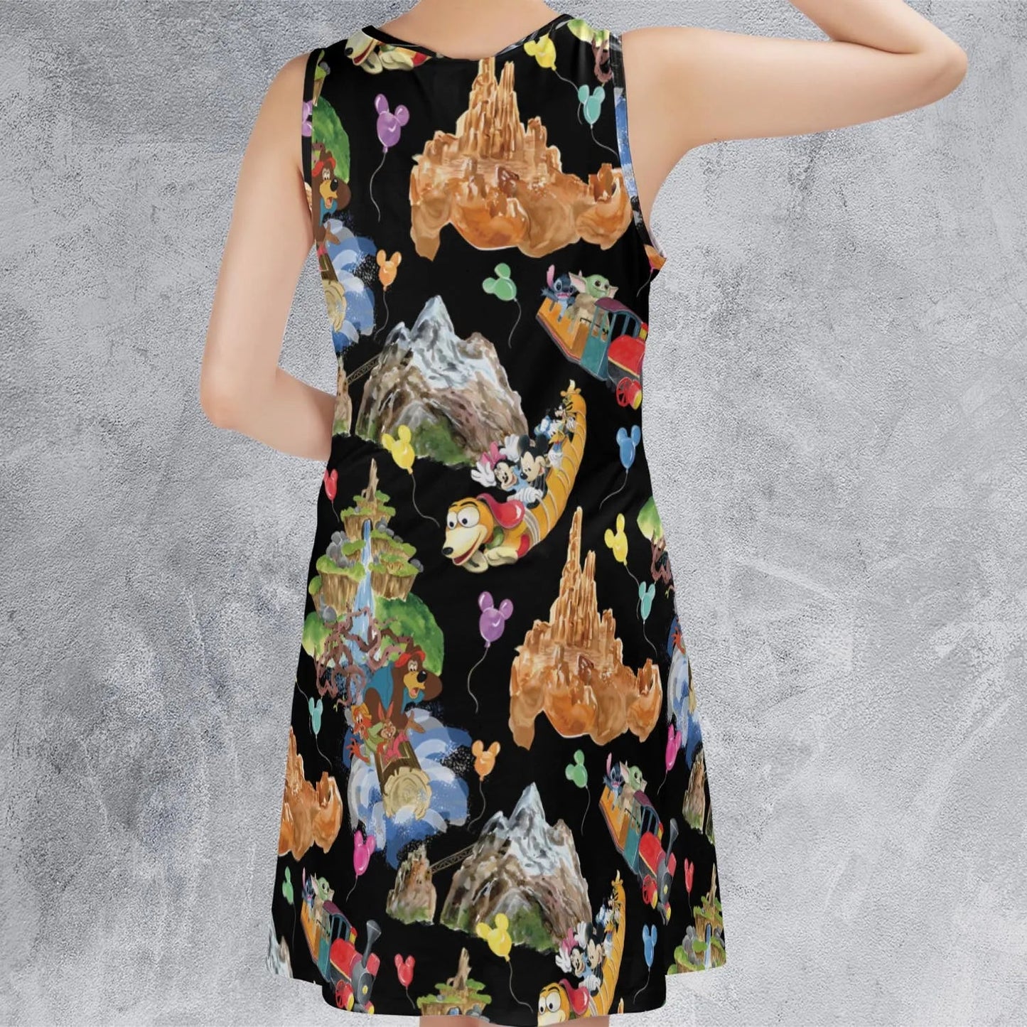 Casual Sleeveless Dress - SC2HERE4