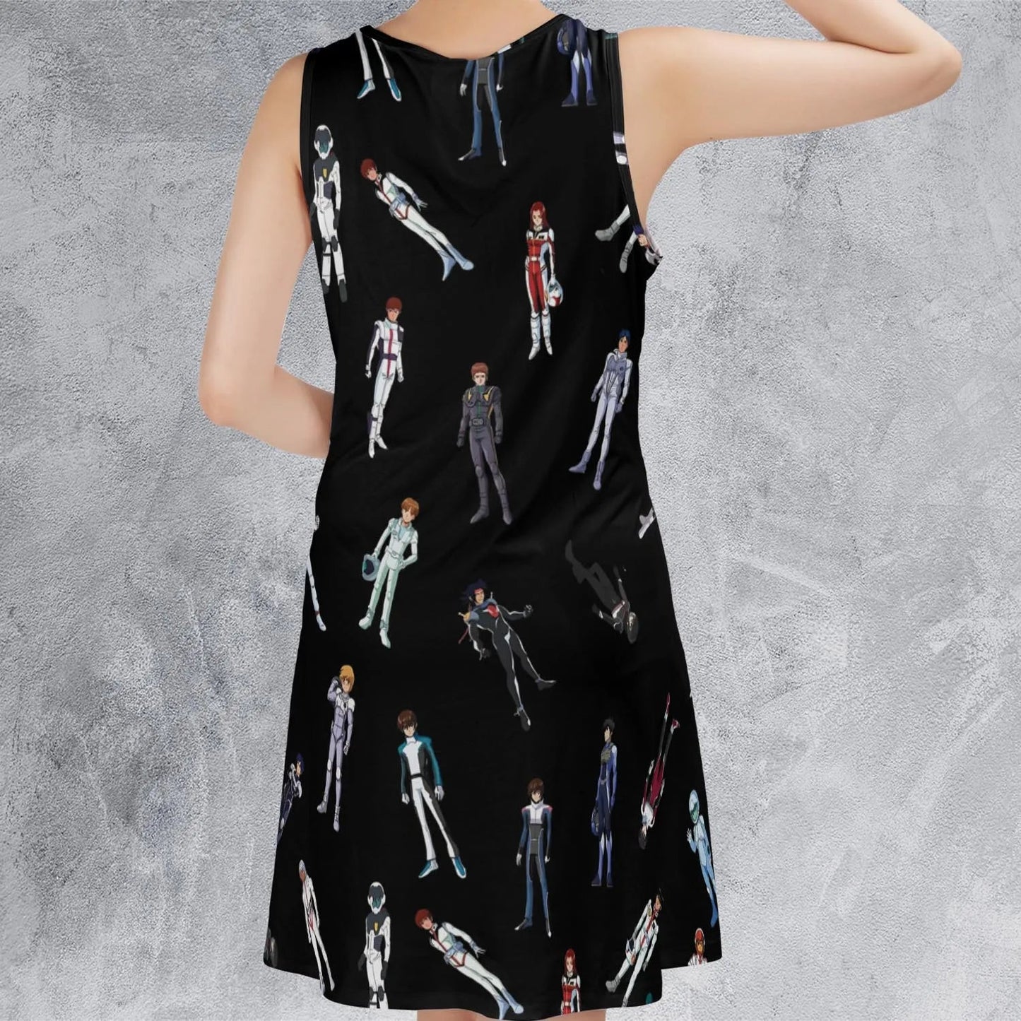 Casual Sleeveless Dress - 9MRNX5ZT