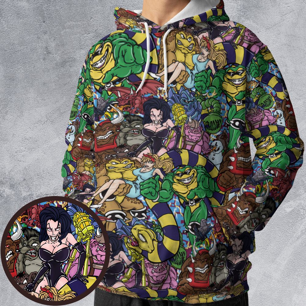 All-over Print Hoodie - 8B1J963N -  - 1
