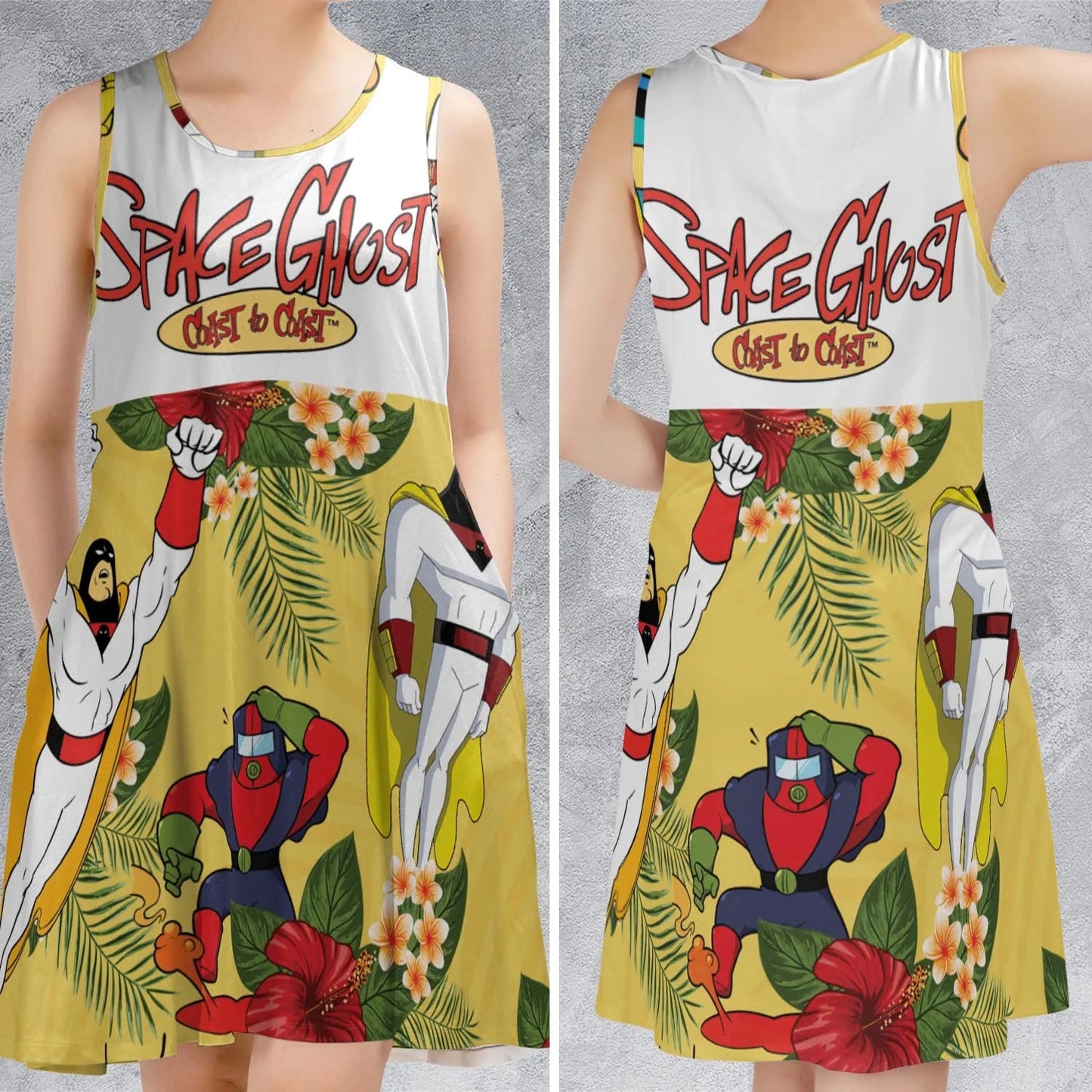 Casual Sleeveless Dress - C8YDP5WG