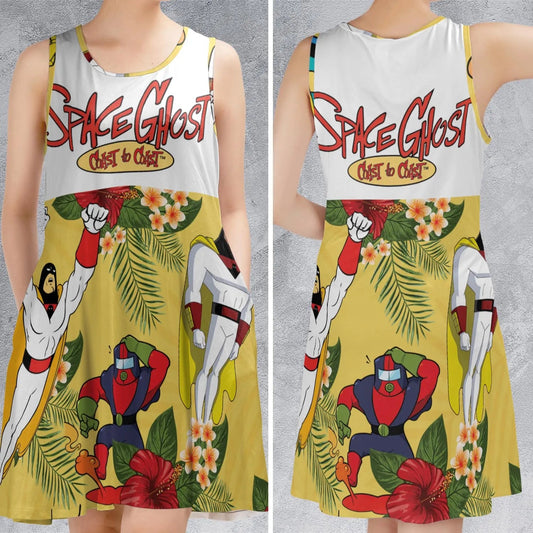 Casual Sleeveless Dress - C8YDP5WG