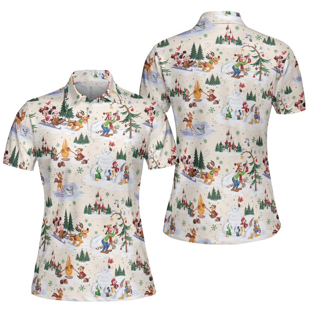 AOP Men/Women Polo Shirt - EGGWNKB4 -  - 5