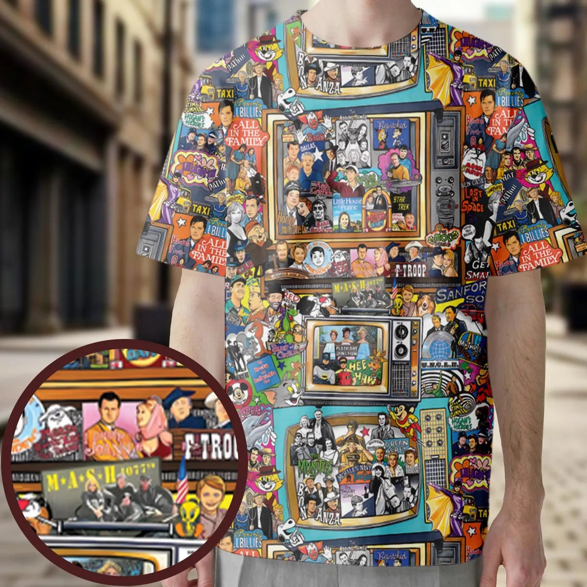 Full Print T-Shirt - DDNHJJET