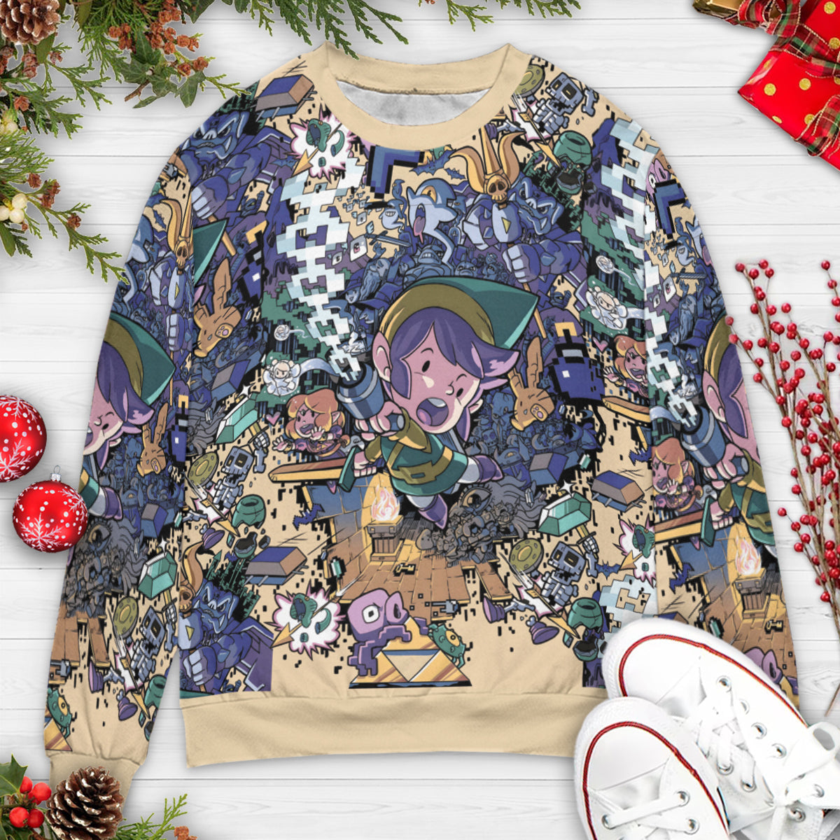 Ugly Christmas Sweatshirt - KWYB8F93