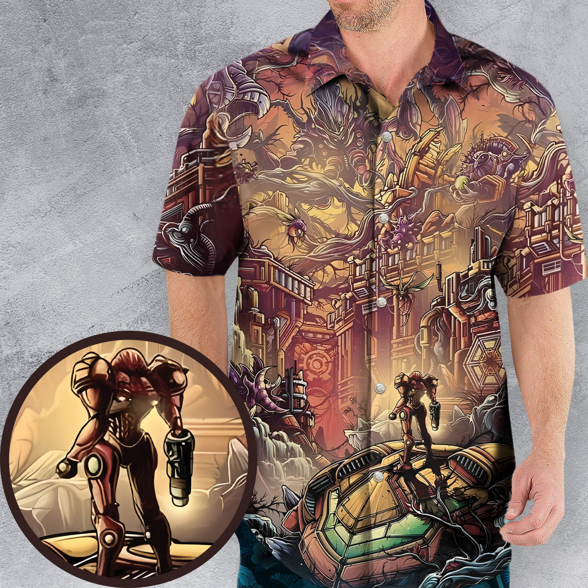 Hawaiian Shirt - M16KBE1S