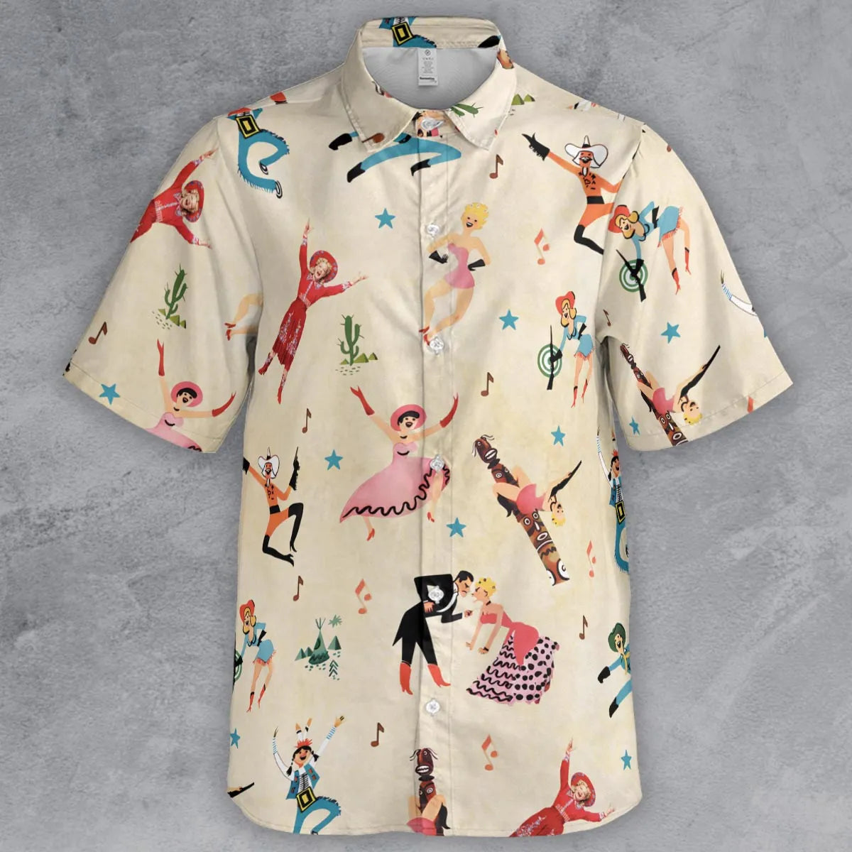 Short Sleeve Button Shirt - MXQTBNMZ