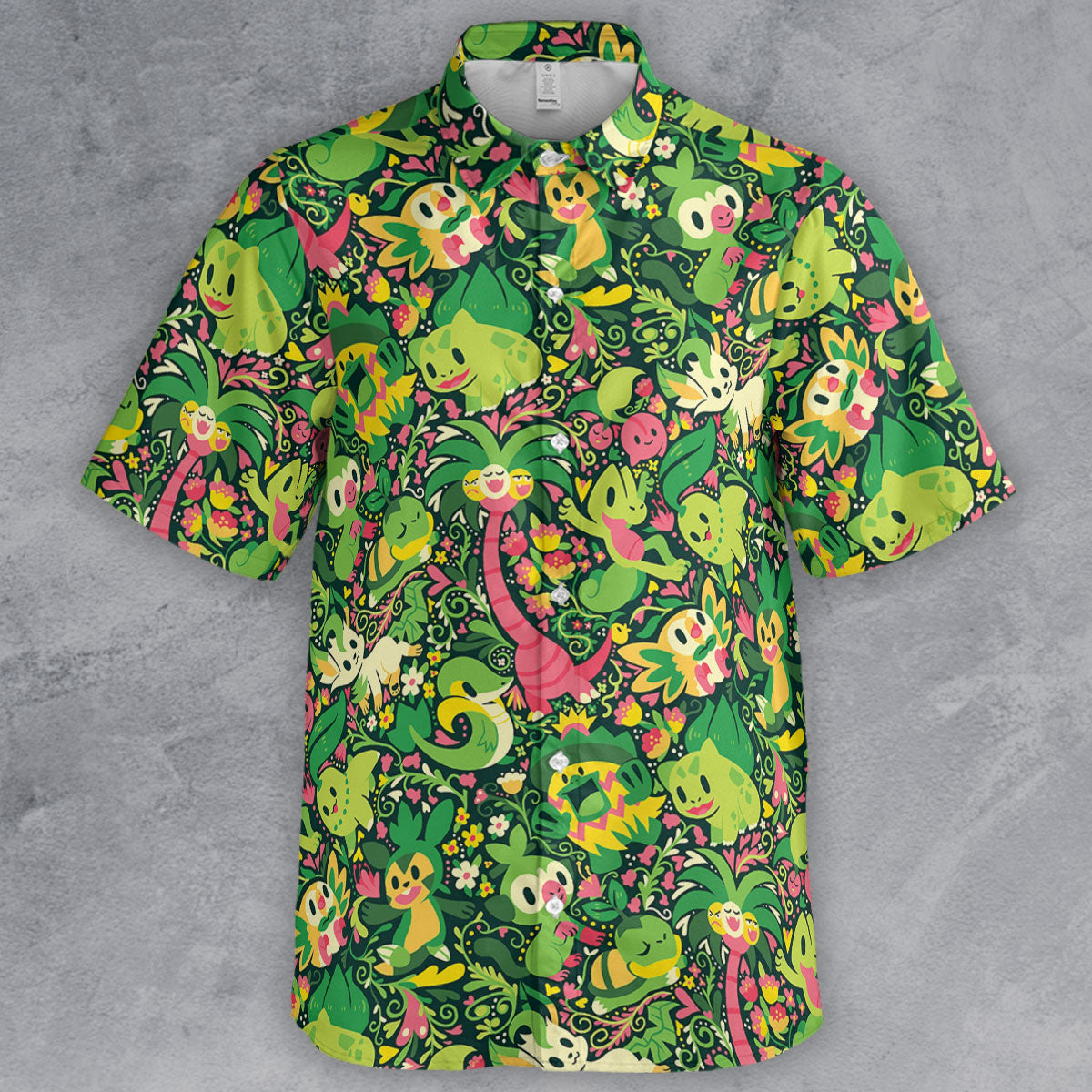 Short Sleeve Button Shirt - 14DM1D67