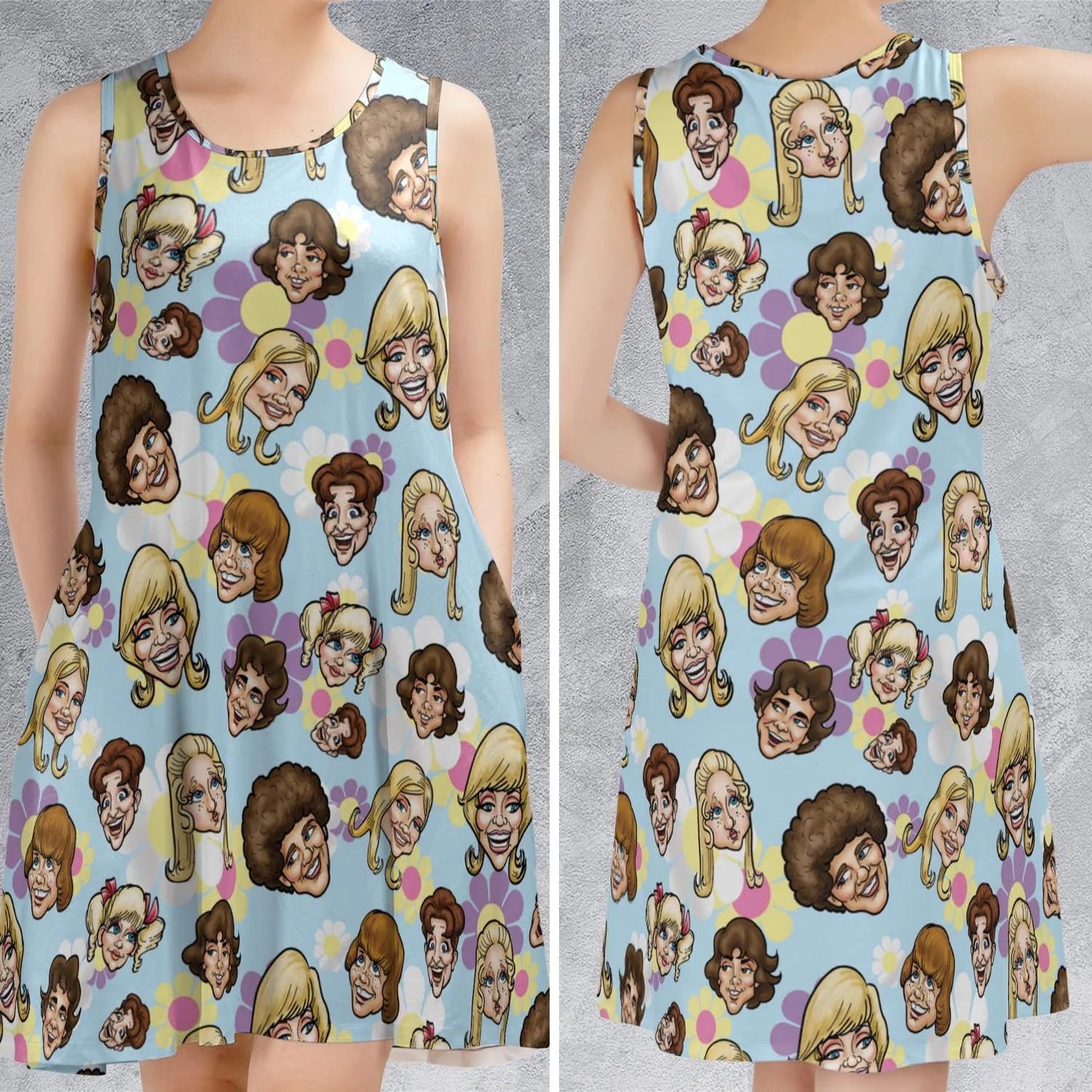 Casual Sleeveless Dress - K37P66U1