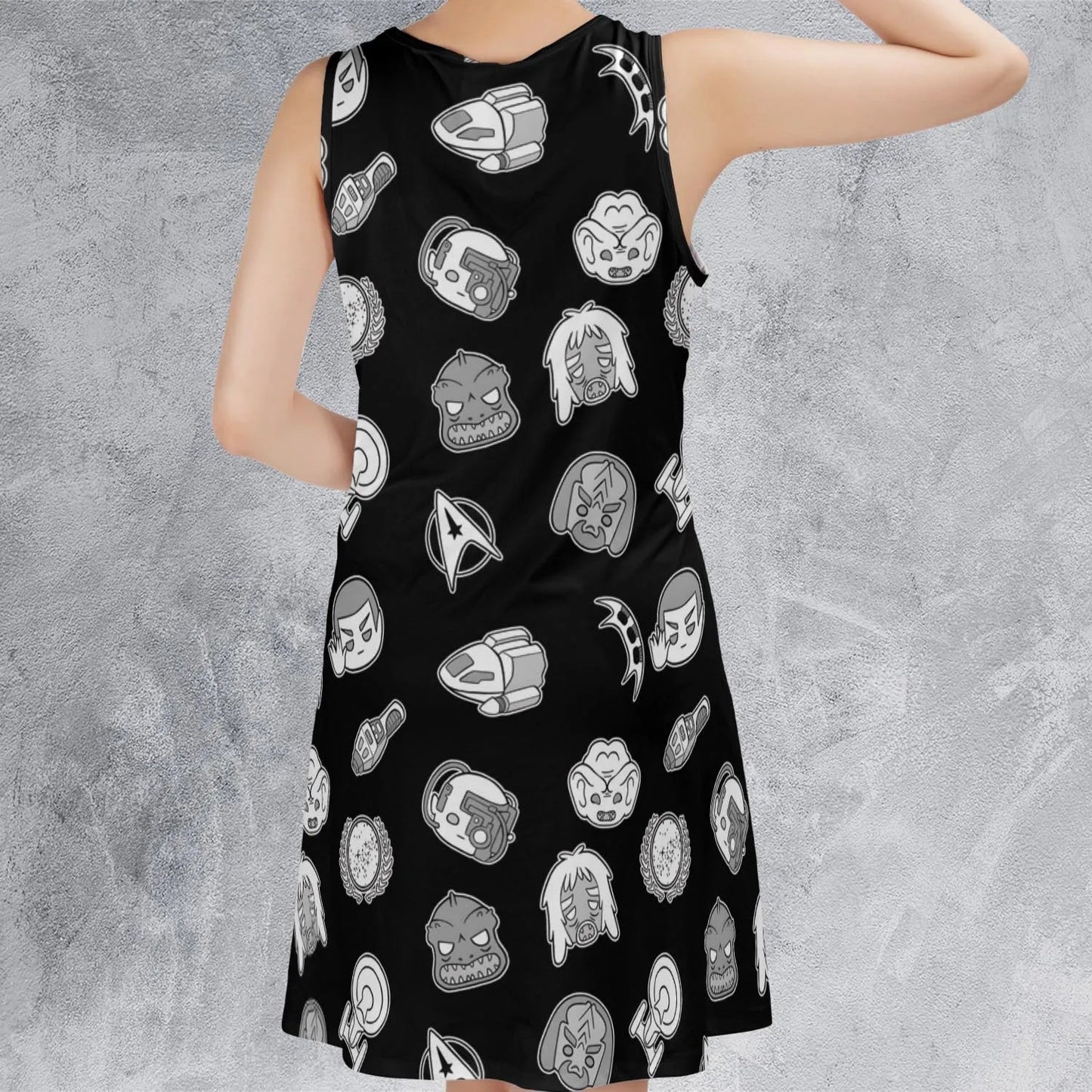 Casual Sleeveless Dress - CC88L524