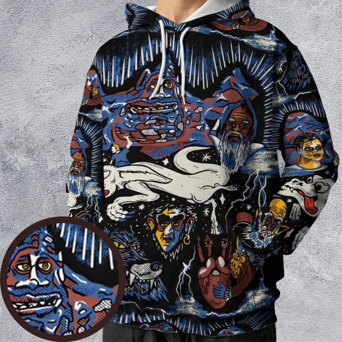 Full Print Hoodie - P93K2CDU