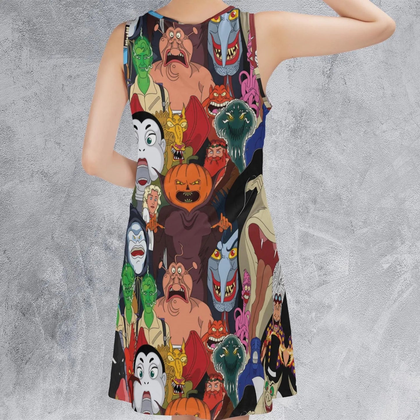 Casual Sleeveless Dress - RY449D8R