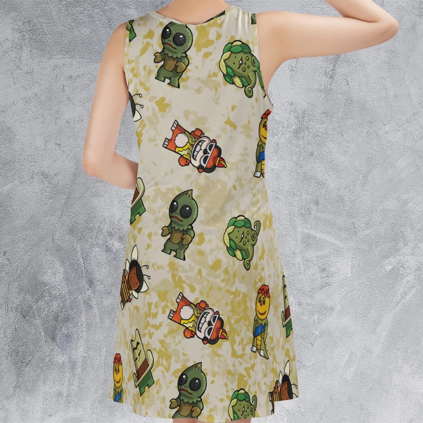 Casual Sleeveless Dress - 6HSX4JNM