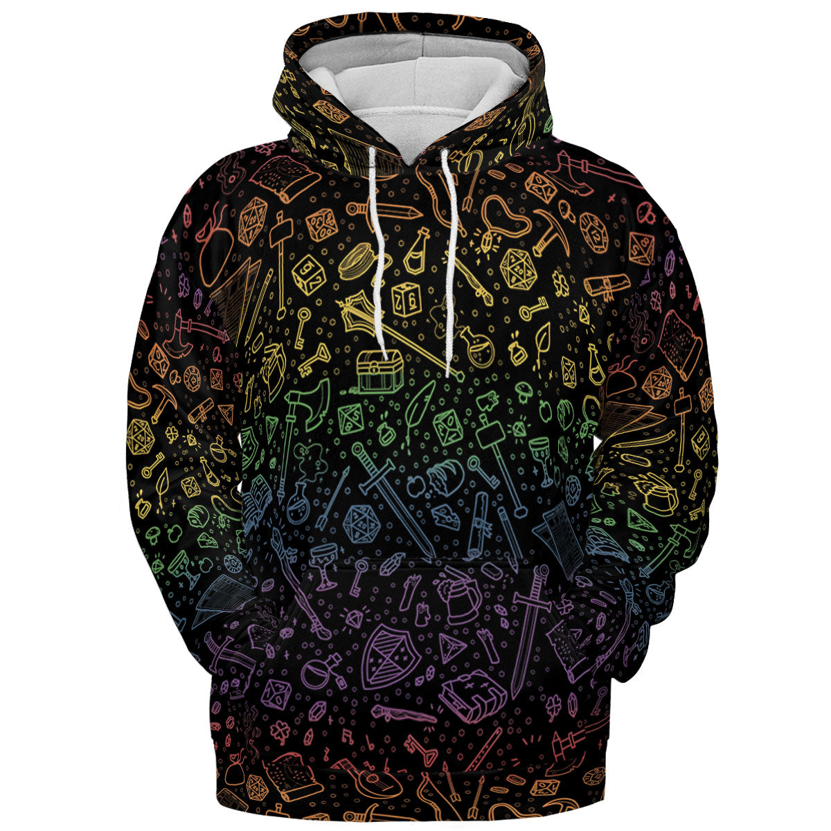 Full Print Hoodie - N2SNFJAX