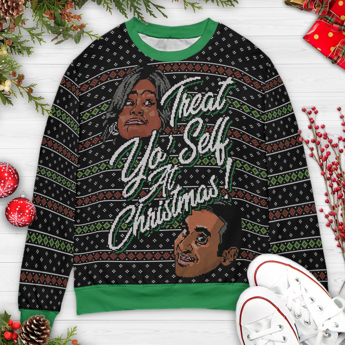 Ugly Christmas Sweatshirt - S6AYDLXP