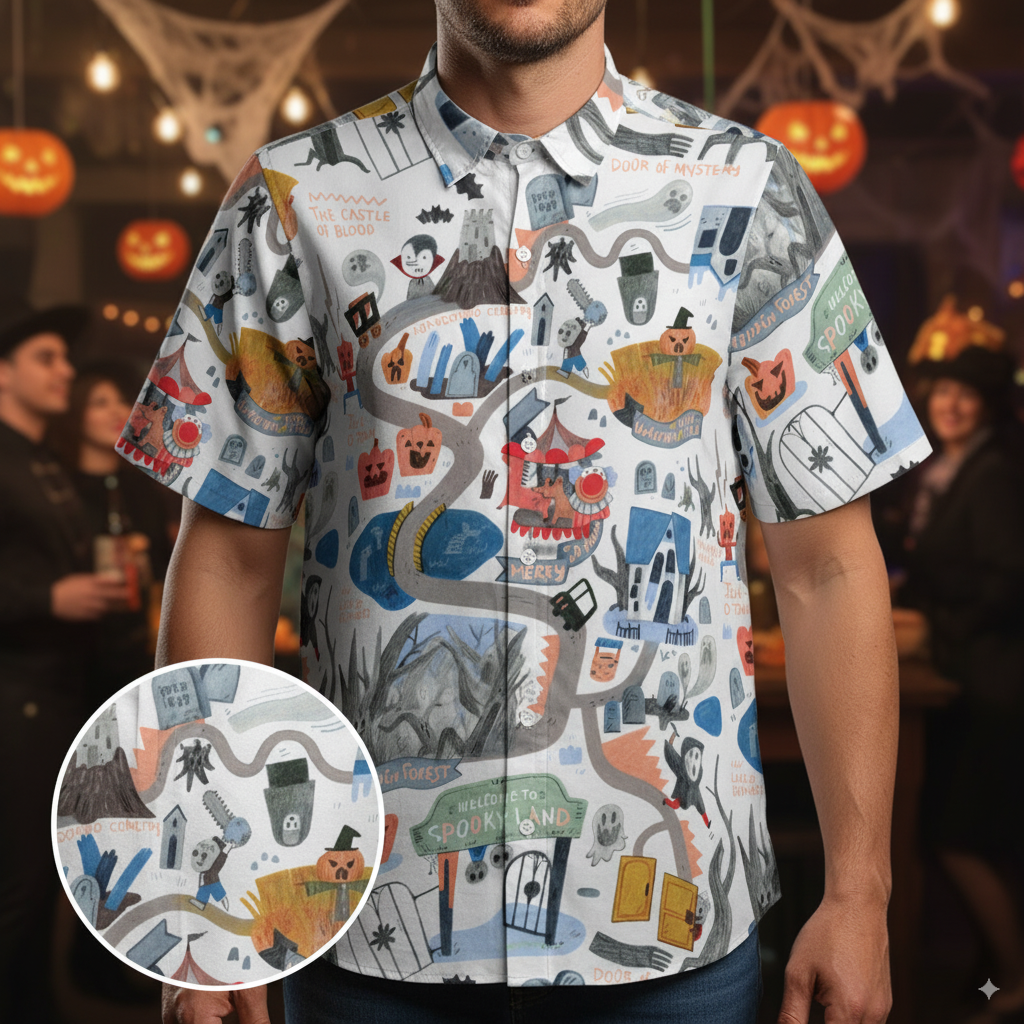 Short Sleeve Button Shirt - 16MK42NH