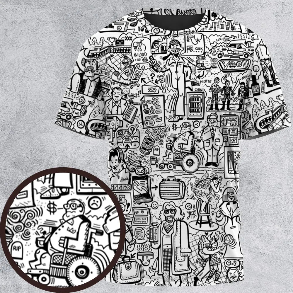 Full Print T-Shirt - ARUVG692