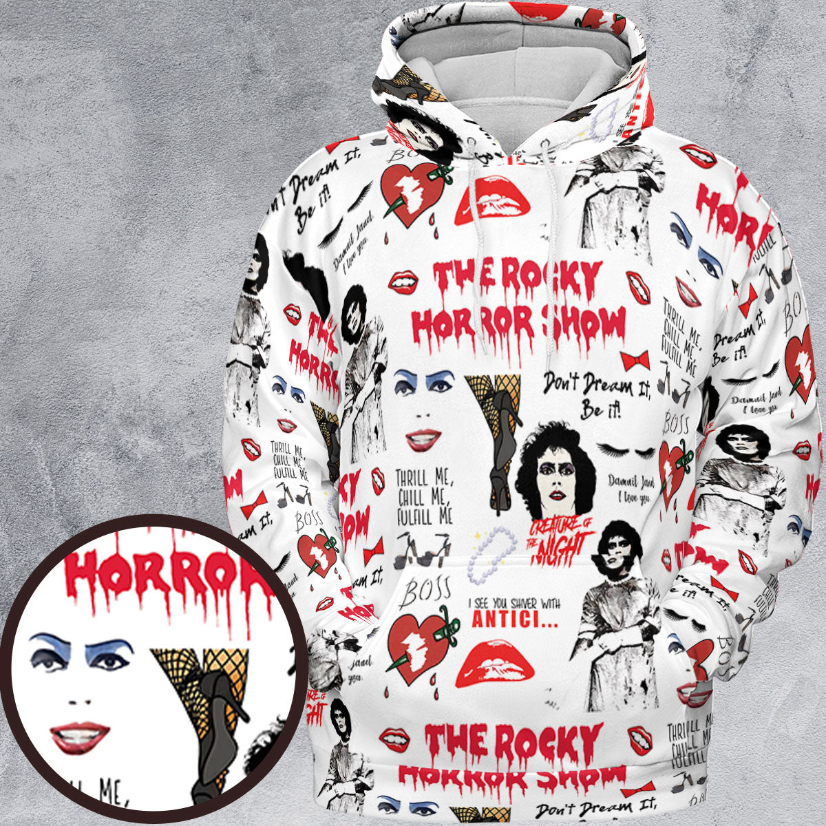 Full Print Hoodie - V8MBHEYR