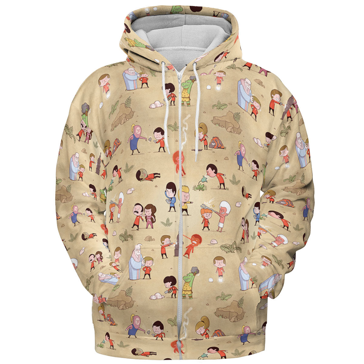 Full Print Hoodie - ZBYU6M1E