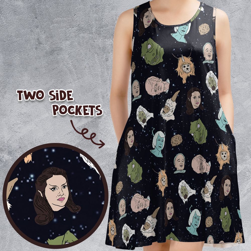 Sleeveless Dress - XBK3B4WU -  - 1