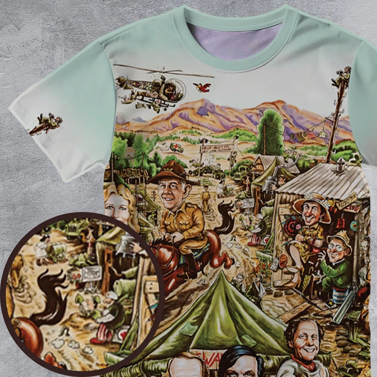 Full Print T-Shirt - 652H7D8J