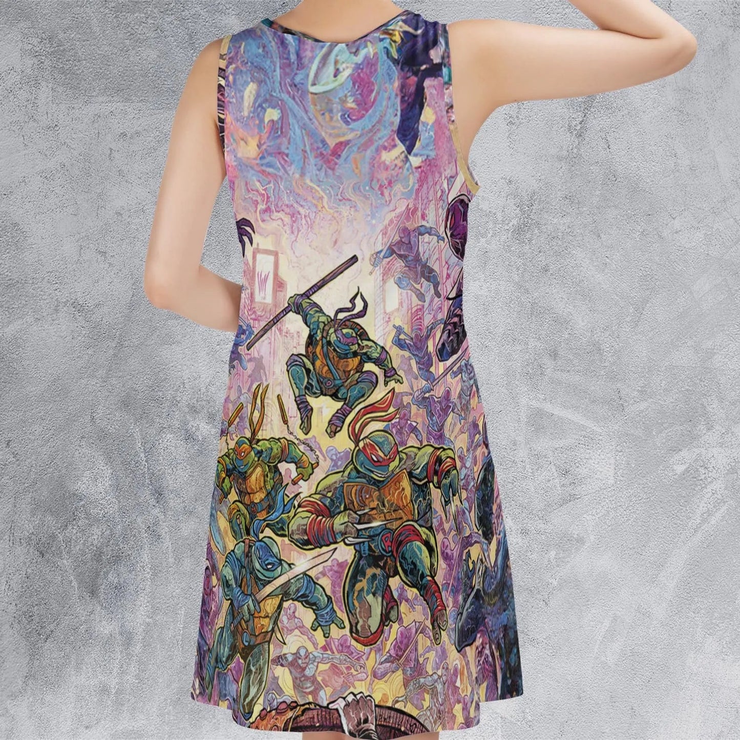 Casual Sleeveless Dress - 7Q8UQYZ6
