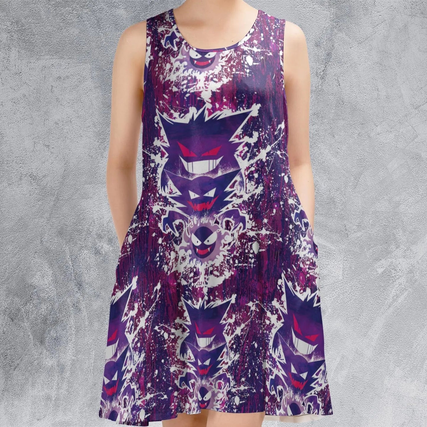 Casual Sleeveless Dress - XRQE16SM
