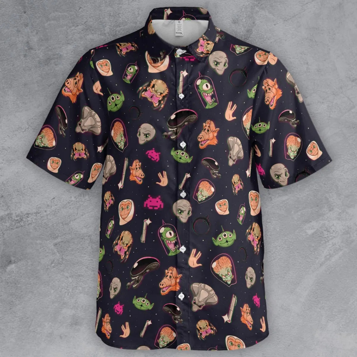 Short Sleeve Button Shirt - PPA5H7ZA