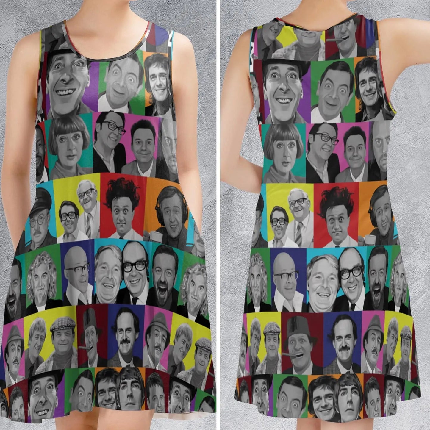 Casual Sleeveless Dress - JY9Q7UMD