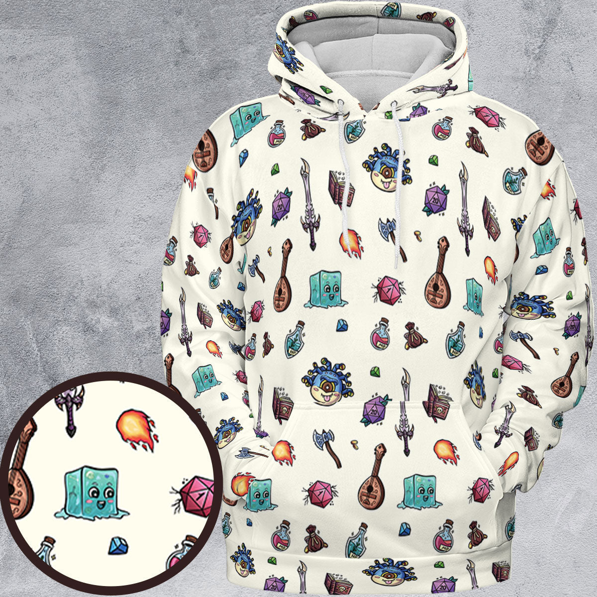 Full Print Hoodie - 6SAMMG5T