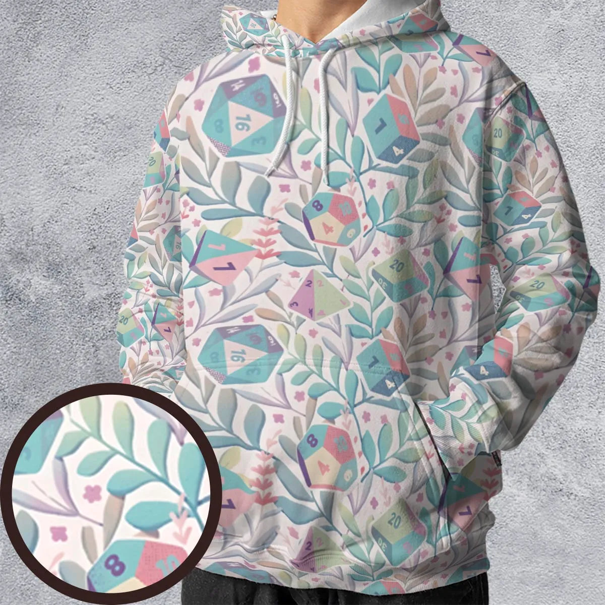 Full Print Hoodie - L76XQ8UJ
