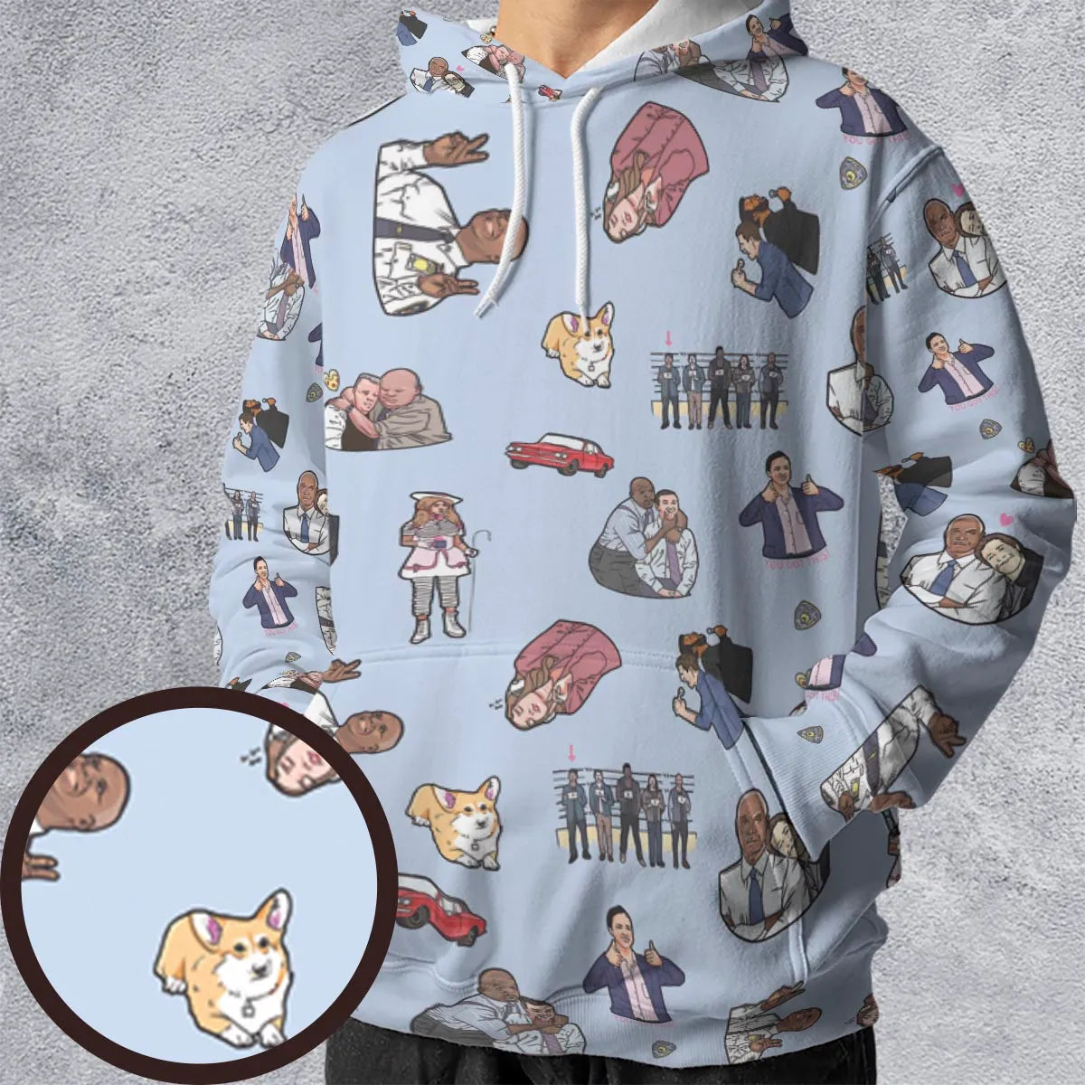 Full Print Hoodie - 1TLQN1GP