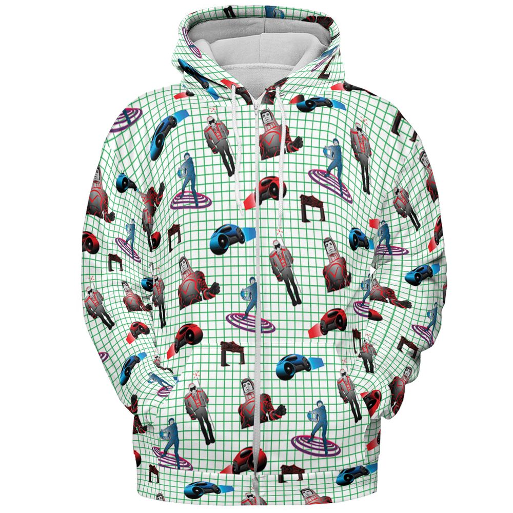 All-over Print Hoodie - DUYJXE5R -  - 3