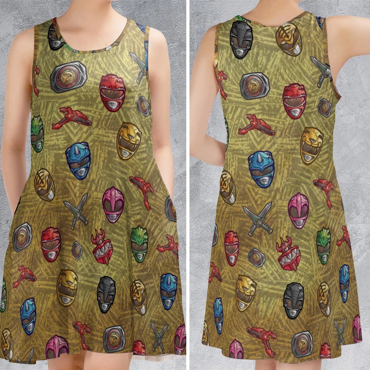 Casual Sleeveless Dress - MPLHB4HN