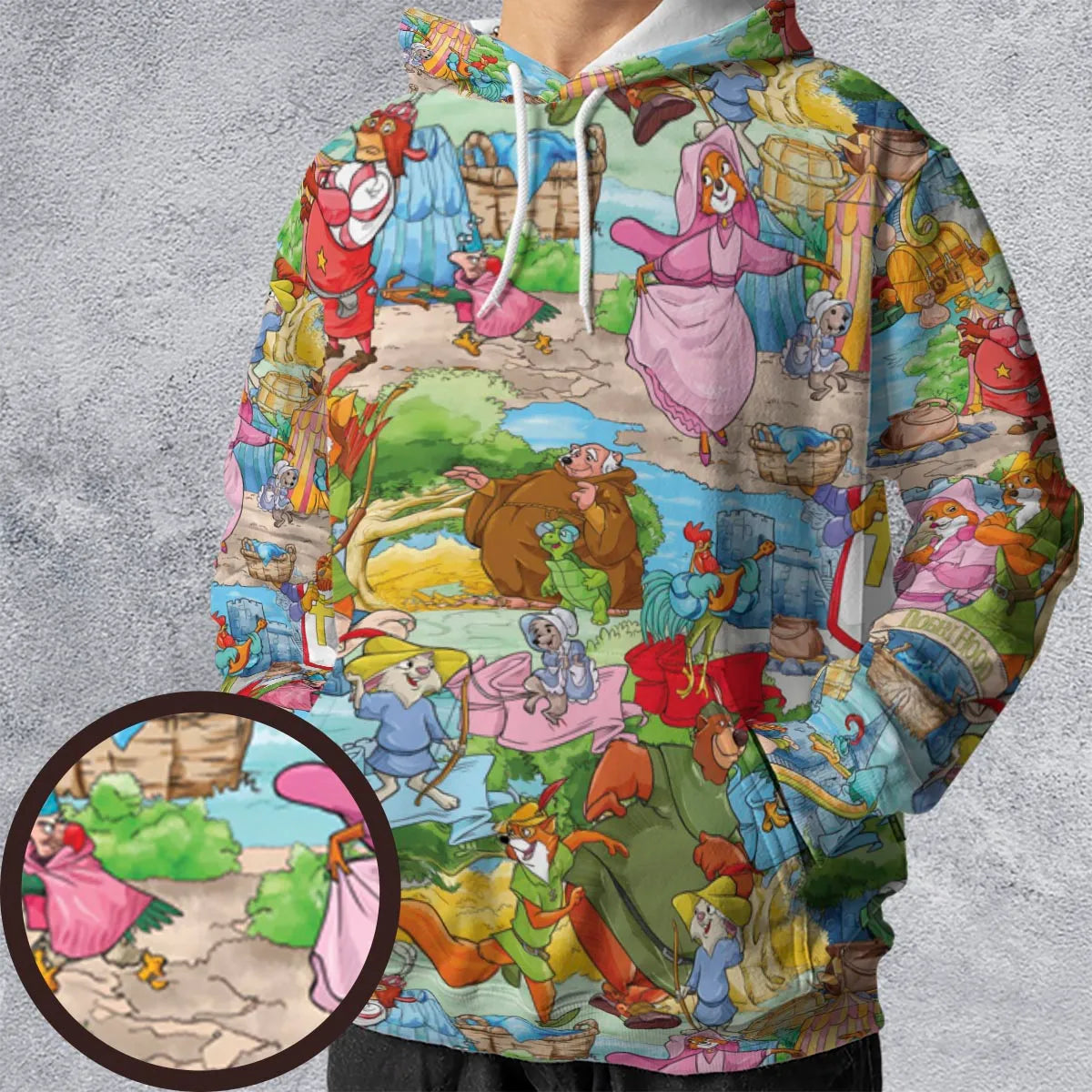 Full Print Hoodie - BTWA9QMD