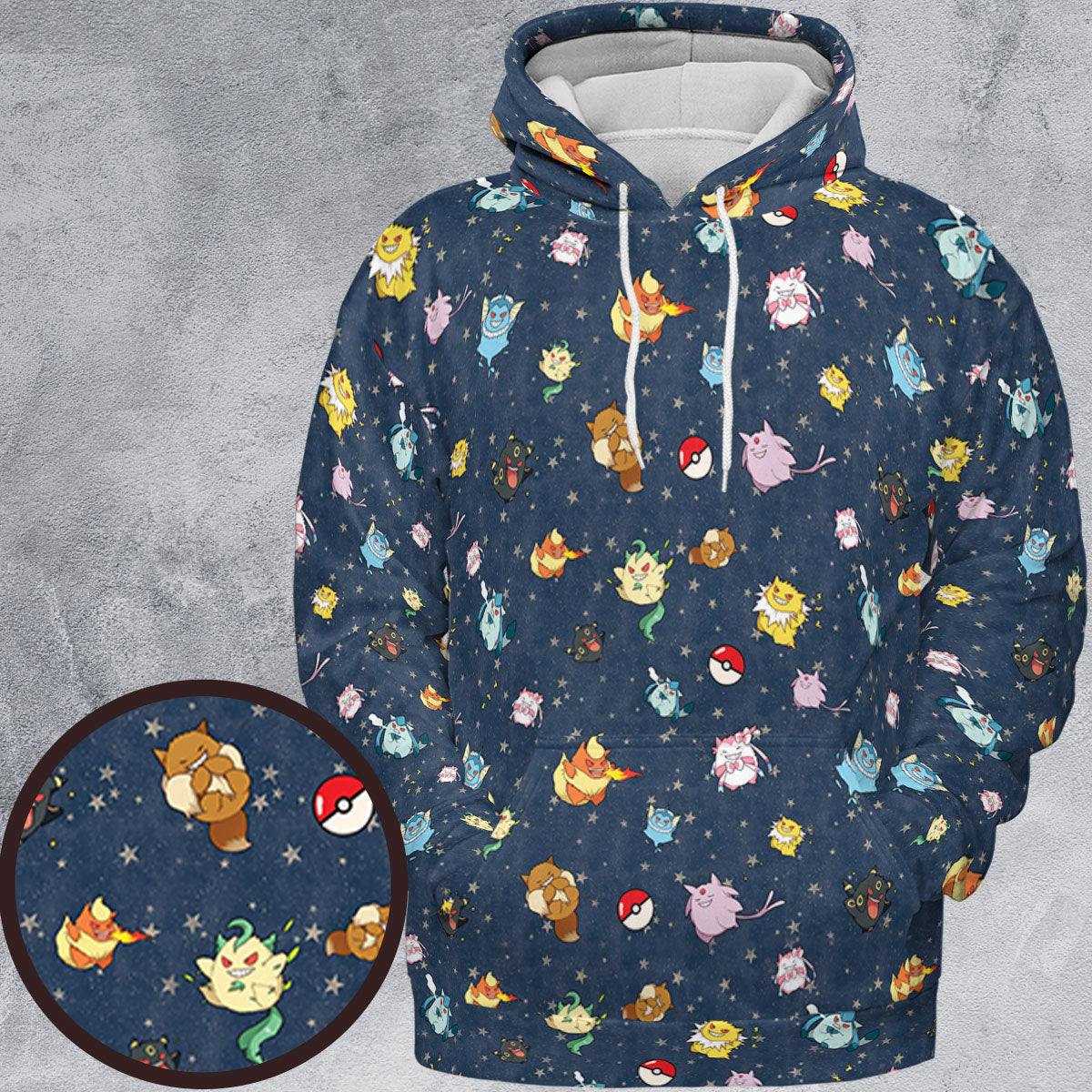 Full Print Hoodie - YMYXKFDG
