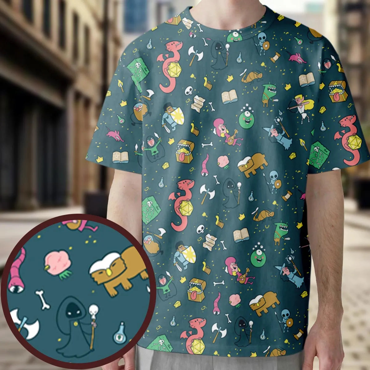 Full Print T-Shirt - 4BQW81LF