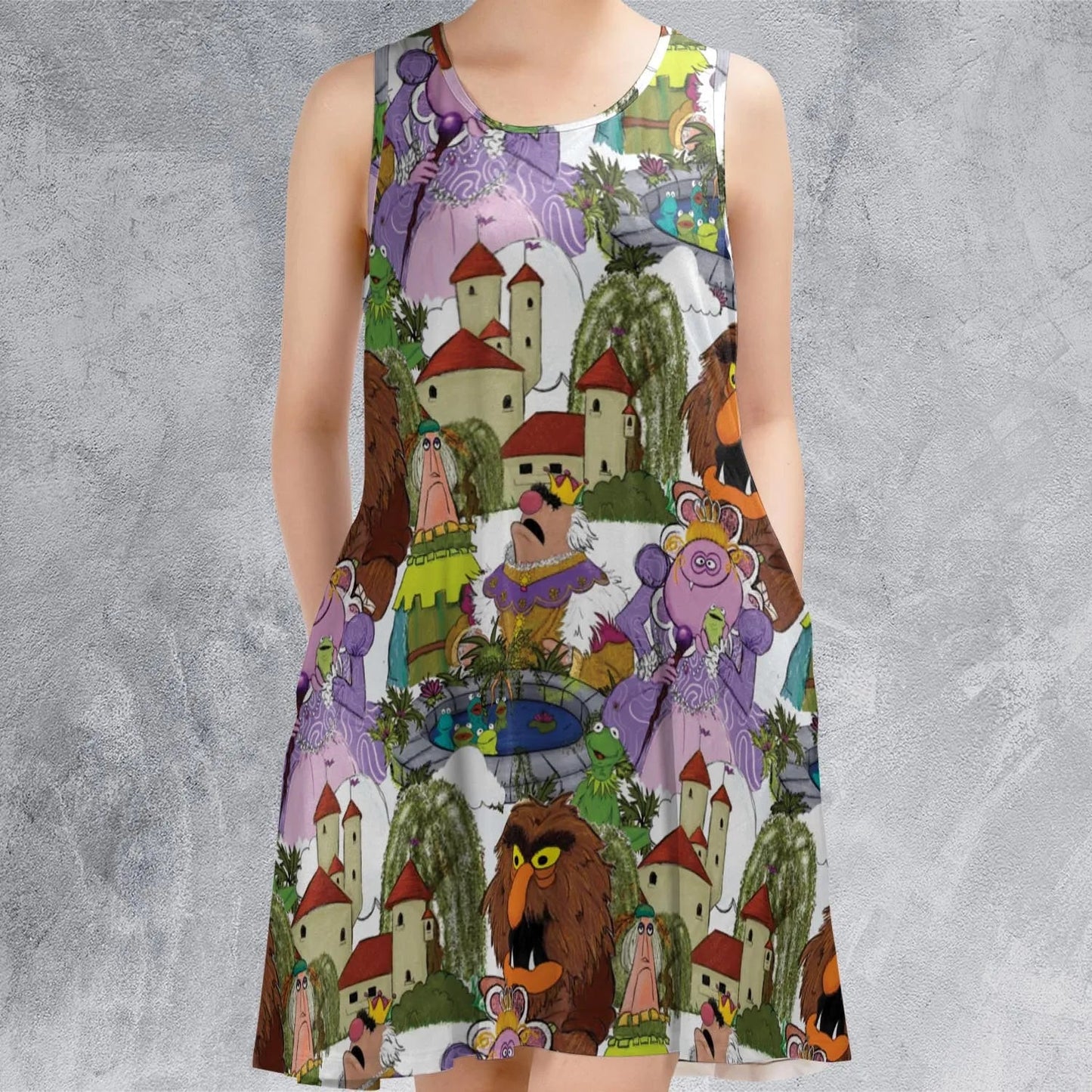 Casual Sleeveless Dress - BFTDCYV5
