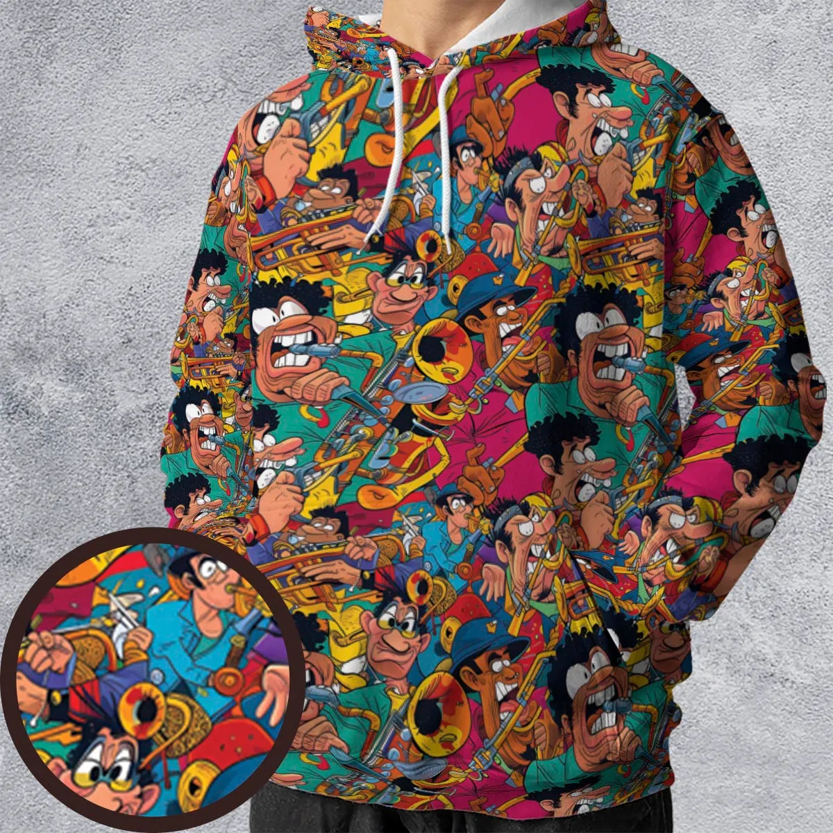 Full Print Hoodie - UYMYPBZF