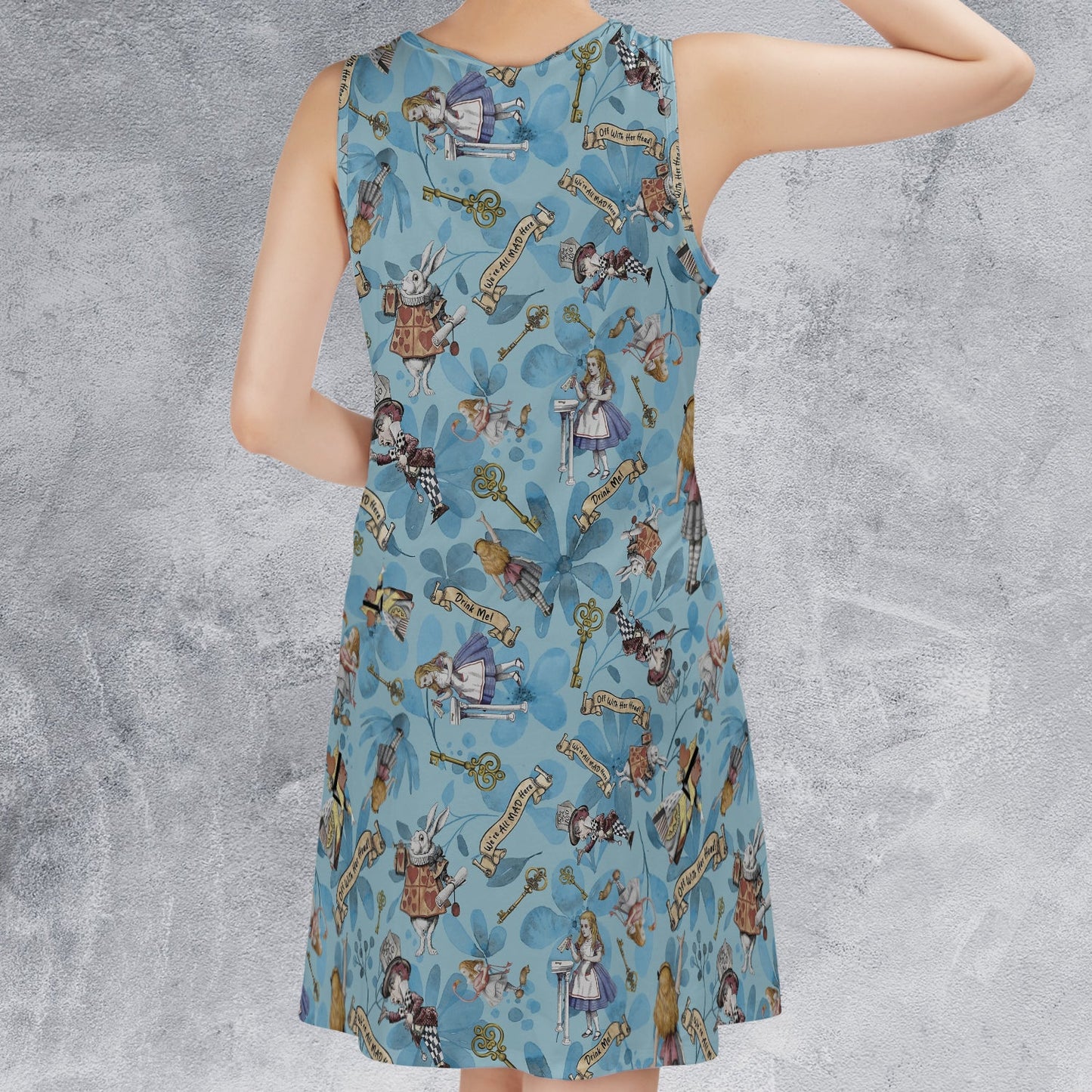 Casual Sleeveless Dress - NGBCKA3Z