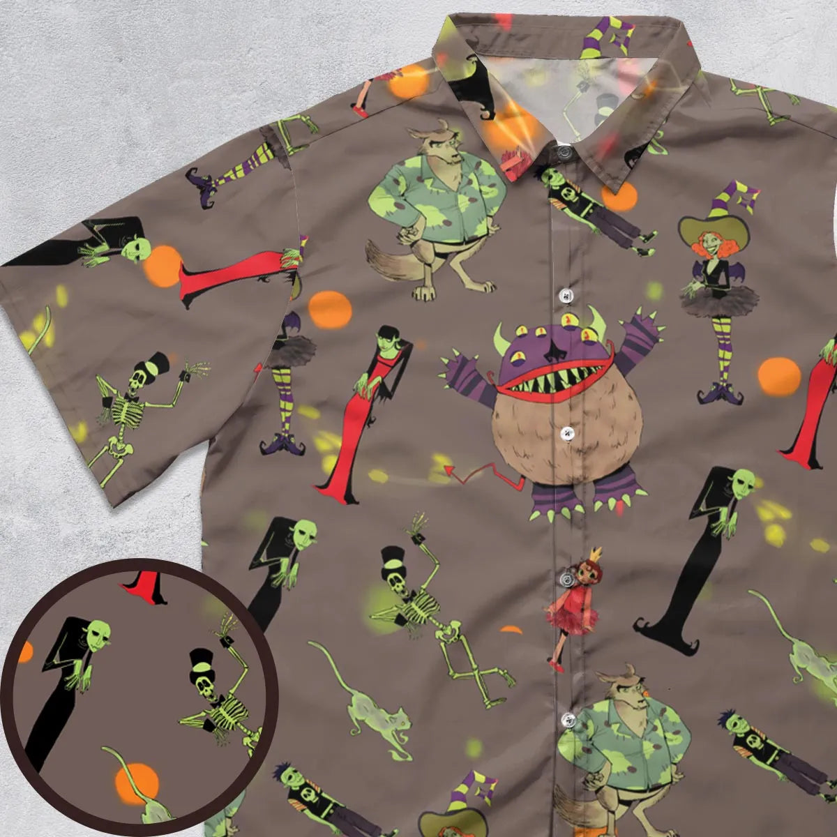 Short Sleeve Button Shirt - YXCDJXXE