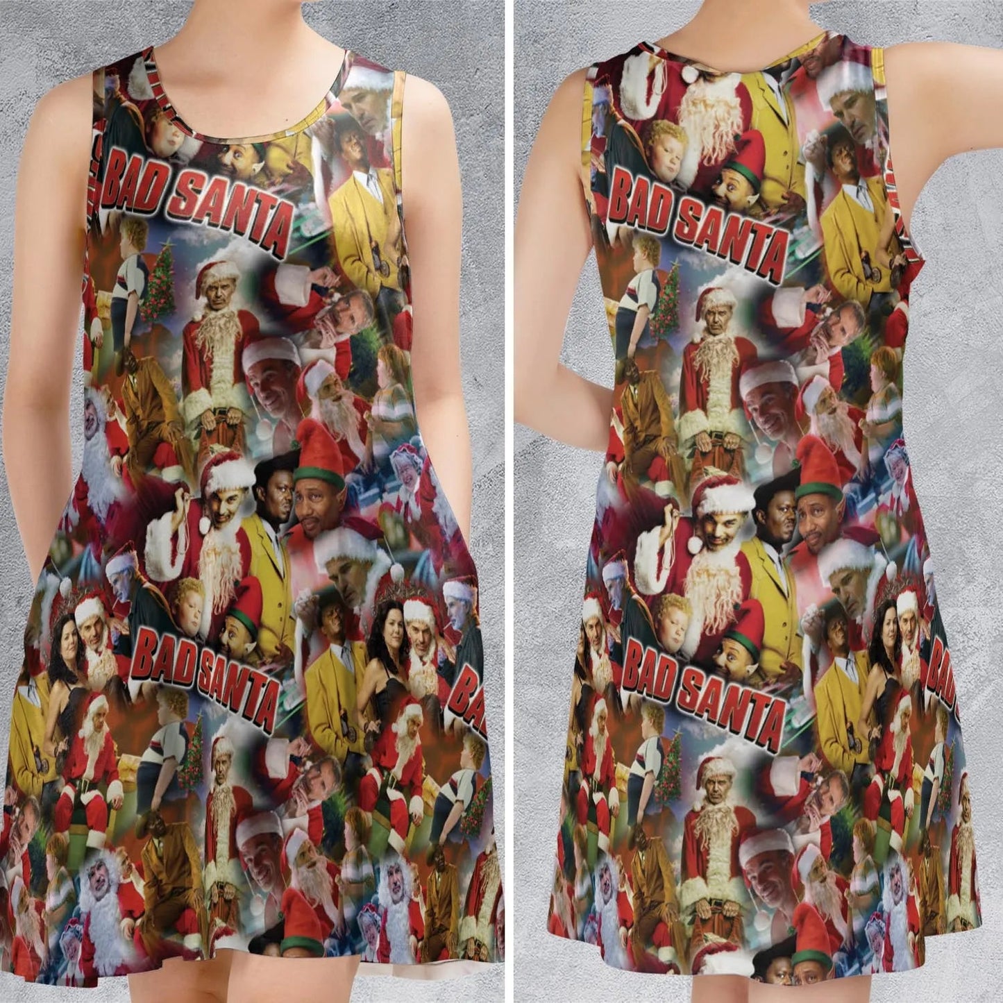 Casual Sleeveless Dress - VCD1BQ8H