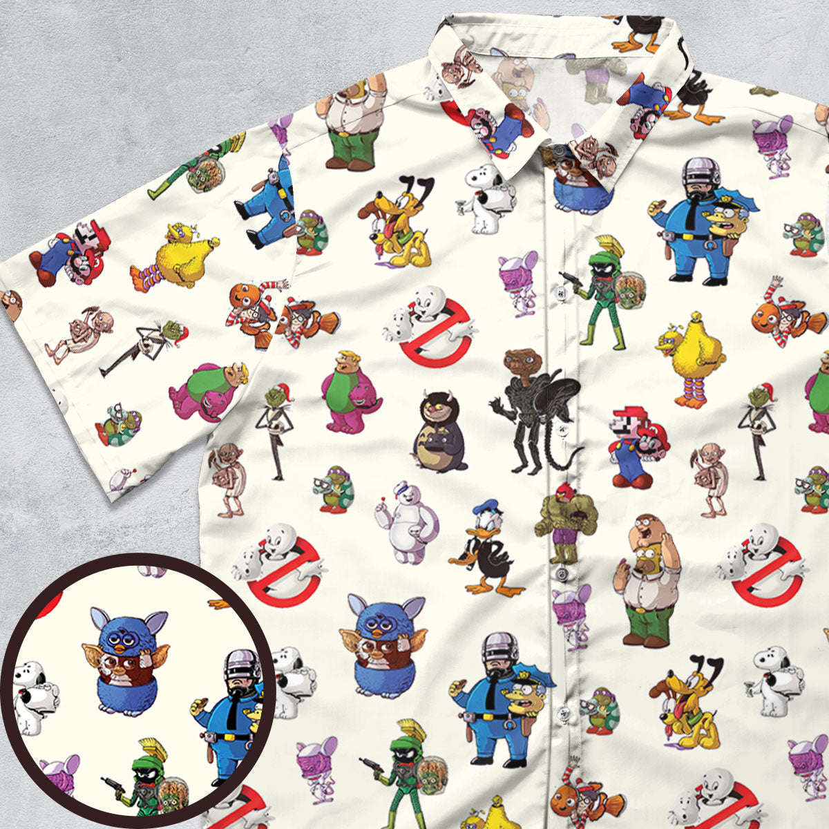 Short Sleeve Button Shirt - 18XZXJYS