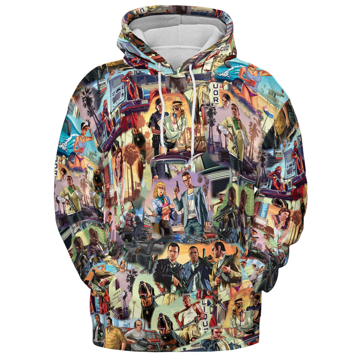 Full Print Hoodie - NCZN6ADW