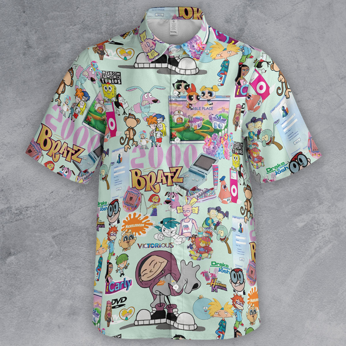 Short Sleeve Button Shirt - DCRQX2DF