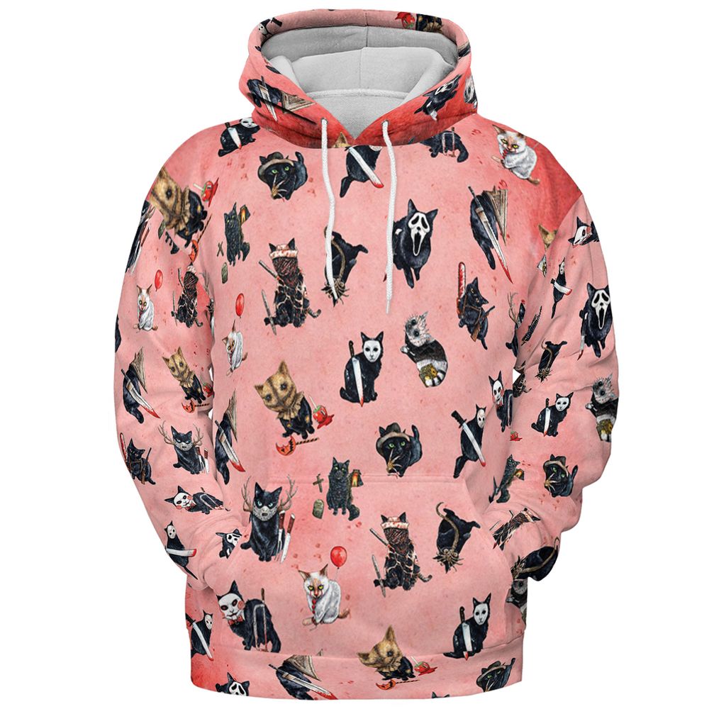 All-over Print Hoodie - LHT9CKCB -  - 2