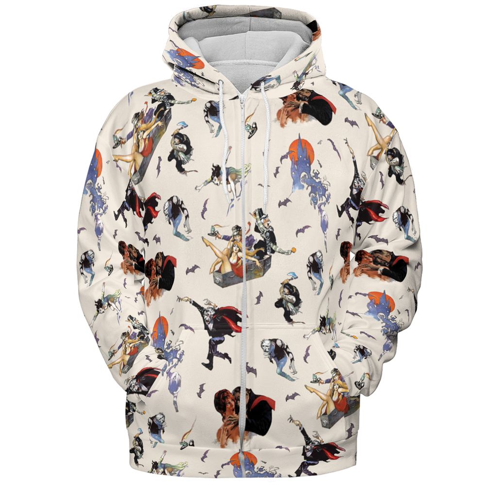 All-over Print Hoodie - 3BDU1D89 -  - 3