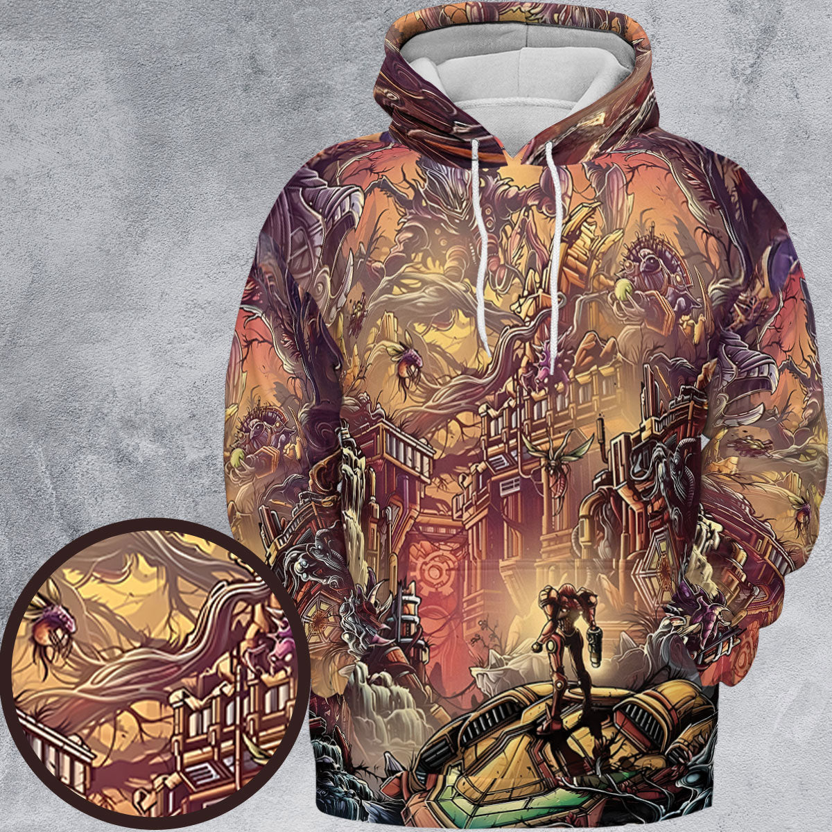 Full Print Hoodie - UQXWE3KW
