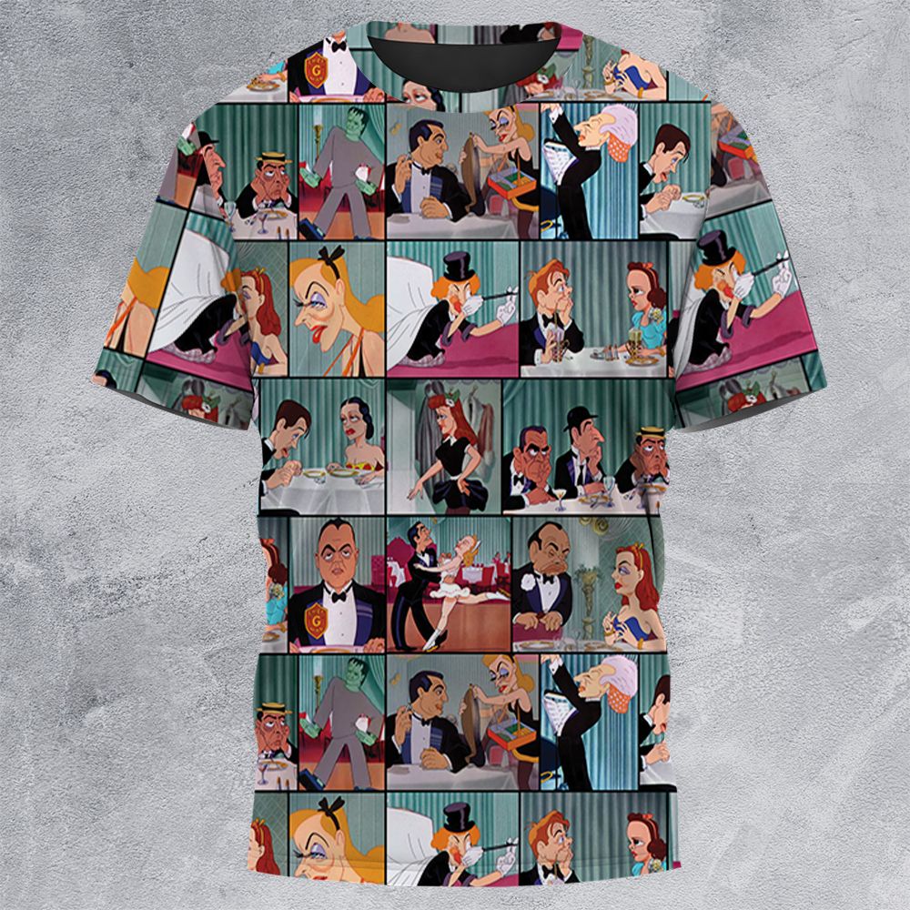 All-Over Print Unisex T-Shirt - 7PV86Y16 -  - 3