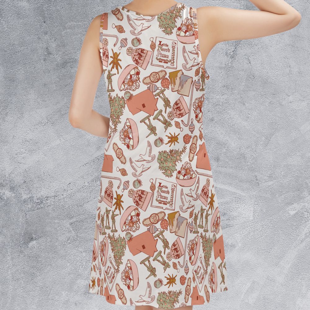 Sleeveless Dress - 5T9A24DU -  - 2